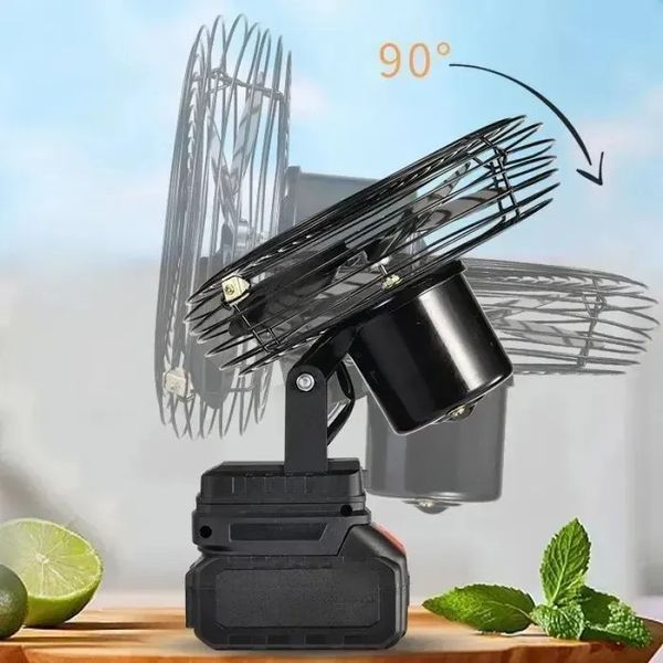 Беспроводной вентилятор с аккумулятором 48V / Lithium Electric Fan / Охладитель портативный с Li-ion аккумулятором 200000608-200000012 фото