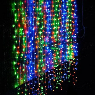 Гирлянда Водопад 240 LED, размер 2х2м Мультицвет RD-080 200001013 фото