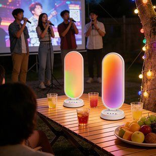 Светодиодная LED лампа Desktop Fill light MJ-52 CCT+RGB с пультом 3000-6500K (для блогеров и визажистов) (66,0*19,0cm) 200008152-200000311 фото