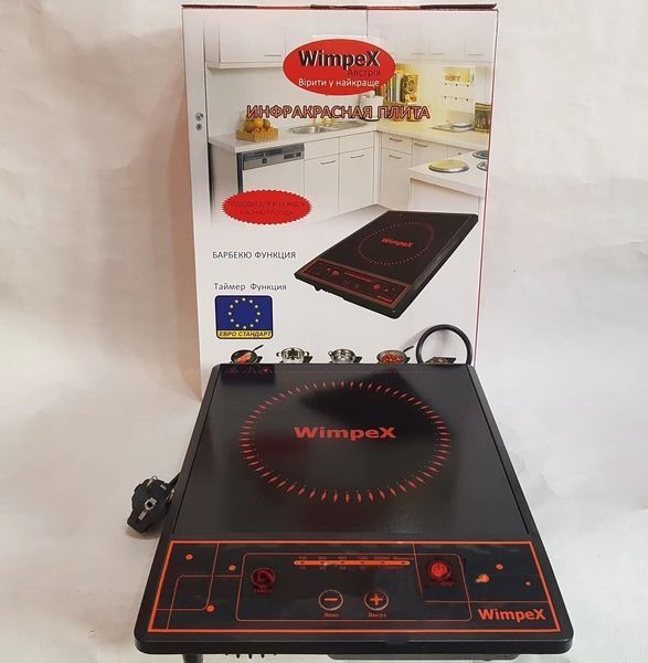 Індукційна плита Wimpex WX-1323 2000W Таймер, багатофункціональна 200004321 фото