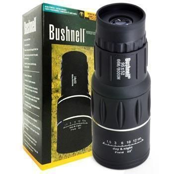 Монокуляр Bushnell 16&times;52 PowerView монокль, Бушнел, подзорная труба с чехлом 200003513 фото