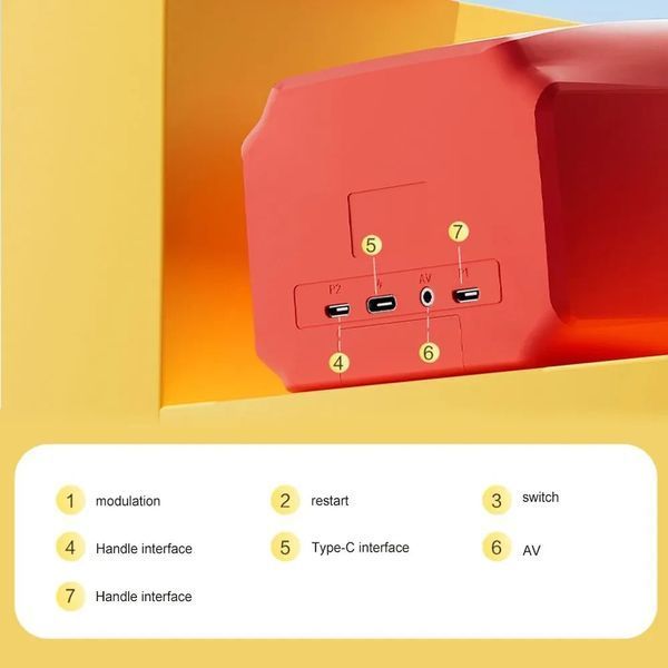 Игровая портативная консоль с монитором РЕТРО H7 200000315 фото