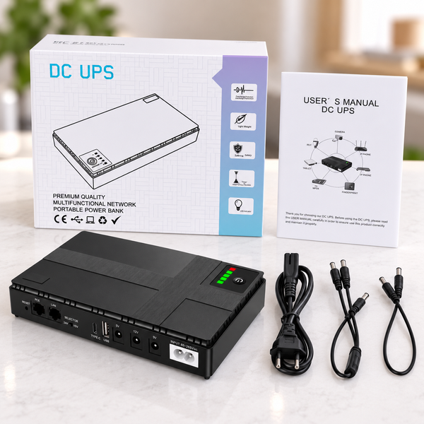 UPS Power Bank для роутера 20800 mAh, DC 45W / Джерело безперебійного живлення / Резервне живлення мережного обладнання 200006043 фото