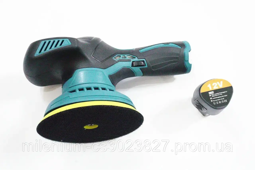 Полірувальна машинка Waxing Polisher YK49 акумуляторна 1250W 1АКБ 200000677 фото