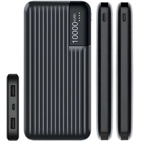Внешний акумулятор PowerBank 10000mAh, LENYES PX161 / Портативный аккумулятор / Повербанк для телефона / УМБ 200003486 фото