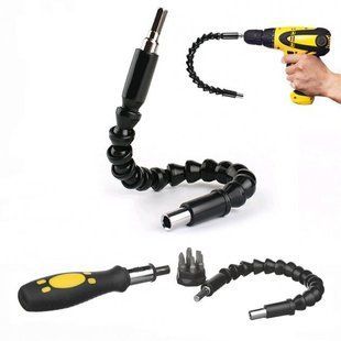 Удлинитель гибкий для отвертки и дрели Snake Bit 30см черный 200000673 фото