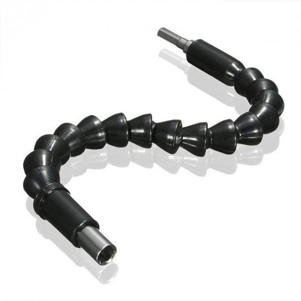 Удлинитель гибкий для отвертки и дрели Snake Bit 30см черный 200000673 фото