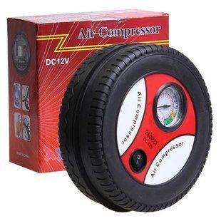Компресор автомобільний AIR COMPRESSOR 260PSI DC-12V червоний 200002656 фото