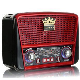 Радіоприймач акумуляторний з Bluetooth, MP3 та ліхтариком, Golon RX-BT455S AM / Портативне радіо 200000408 фото