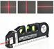 Лазерний рівень із вбудованою рулеткою FIXIT Laser Level Pro 3 4в1 рулетка лінійка 200000279-200000061 фото 6