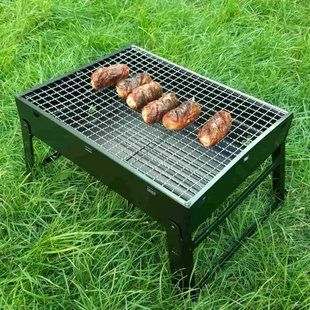 Портативный гриль TL-372 барбекю BBQ Grill Portable складной переносной мангал для дома дачи и туризма 200004755 фото