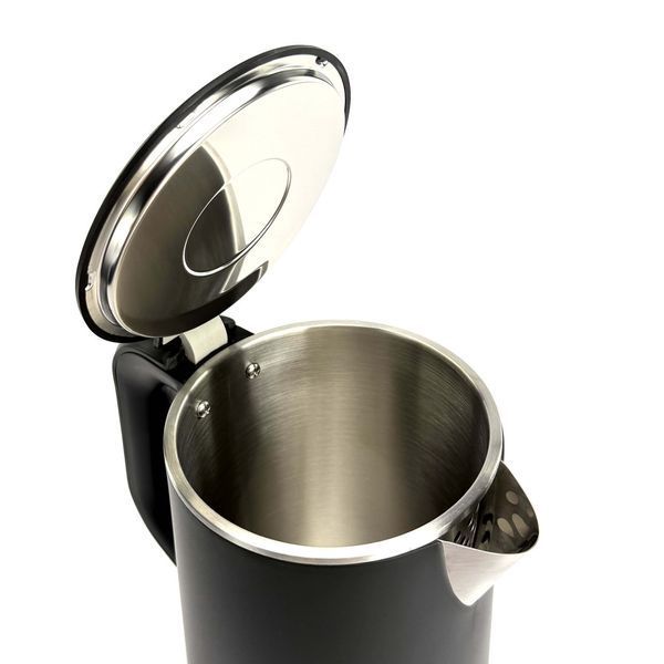 Электрический чайник DENX DX2087 на 1,6л 1500 Вт с регулятором температуры. Черный  200000771 фото