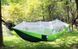 Туристичний гамак із москітною сіткою UKC Hammock Net зелений до 200 кг. 200003079 фото 1