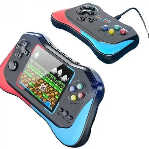 Игровая консоль SUP X7M Приставка с дополнительным джойстиком Dendy SEGA 500в1 200006107 фото