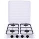 Настольная газовая плита, плита на 4 конфорки Domotec MS 6604 , таганок 200008066-200000265 фото 2