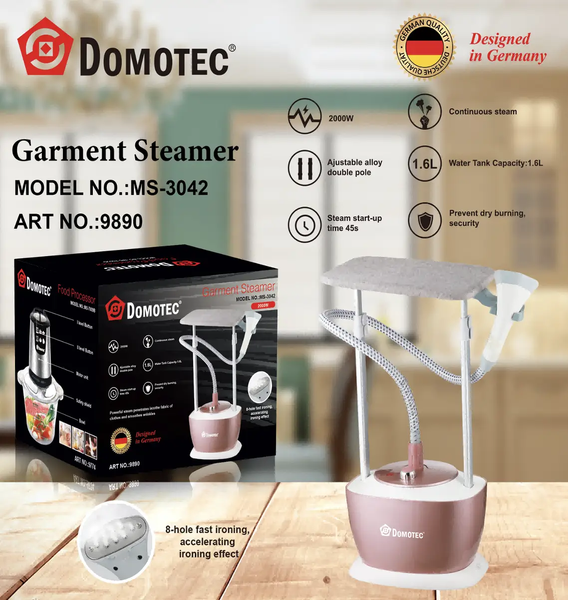 Отпариватель Domotec MS-3042 - мощный вертикальный парогенератор 200000395 фото