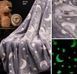 Детский плед покрывало светящийся в темноте Magic Blanket одеяло для детей из плюша EL-2184  200007756 фото 2