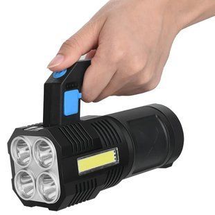 Портативный водонепроницаемый ручной фонарь BL-X508, с USB, 1200 мАч 200005154 фото