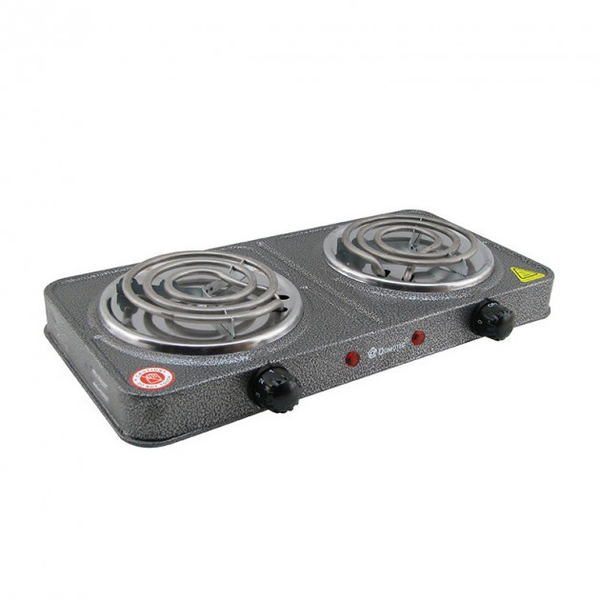 Электроплита спиральная на 2 конфорки Domotec MS-5802 200004752 фото